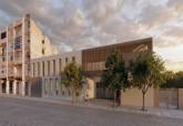 Recreaci�n del local social de la barriada San Gin�s tras las obras de ampliaci�n