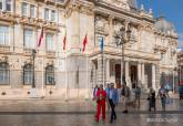 Visita al Palacio Consistorial del Fam Trip con representantes de sociedades m�dicas de �mbito nacional