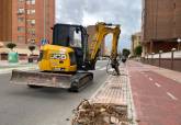 Jardines retira ficus en �ngel Bruna por seguridad para replantar nuevos �rboles