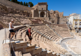 Teatro Romano de Cartagena. Imagen de archivo de 2024