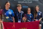 El Club Nataci�n Marina-Cartagena �ncora brilla en la Copa de Espa�a de Aguas Abiertas. Abril, 2026.