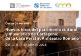 Curso de Verano de la UPCT sobre el patrimonio de Cartagena recuoperado por el Ayuntamiento de Cartagena