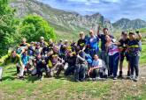 Zancadas sobre Ruedas culmina el Camino Lebaniego con una emotiva peregrinaci�n inclusiva