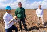 Inicio de la campaña de recogida de la patata de La Puebla