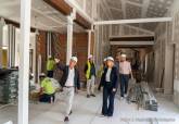 Visita a las obras de la Casa Rubio de El Algar en su recta final