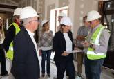 Visita a las obras de la Casa Rubio de El Algar en su recta final