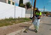 Refuerzo de trabajos de desbroce en barrios y diputaciones tras la proliferación de vegetación por las últimas lluvias. Mayo, 2026.