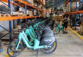 Bicicletas del nuevo servicio municipal de movilidad sostenible. Mayo, 2026.