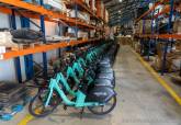 Bicicletas del nuevo servicio municipal de movilidad sostenible. Mayo, 2026.