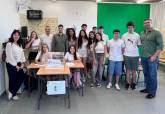 Votaci�n de presupuestos participativos en IES Las Salinas de La Manga. Mayo, 2026.