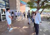 Votaci�n de presupuestos participativos en IES Las Salinas de La Manga. Mayo, 2026.