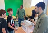 Votaci�n de presupuestos participativos en IES Las Salinas de La Manga. Mayo, 2026.