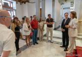 Recepci�n de los participantes del 37� Congreso Nacional AETEL 2026 en el Palacio Consistorial