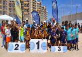 Playa Para�so alberga torneo de voleibol para escolares de Cartagena.