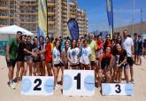 Playa Para�so alberga torneo de voleibol para escolares de Cartagena.