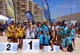 Playa Para�so alberga torneo de voleibol para escolares de Cartagena.