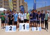 Playa Para�so alberga torneo de voleibol para escolares de Cartagena.