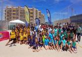 Playa Para�so alberga torneo de voleibol para escolares de Cartagena.