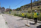 Inicio de las obras de renovaci�n de la Morer�a Baja