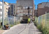 Inicio de las obras de renovaci�n de la Morer�a Baja