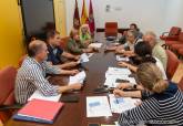 Reuni�n del ayuntamiento con el sector de venta ambulante