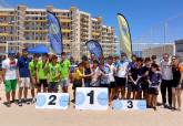 Triunfos de los institutos de La Manga y Los Dolores en vóley playa