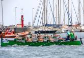 Regata de remo y vela en el Club N�utico Los Nietos. Mar Menor. Mayo, 2026.