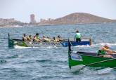 Regata de remo y vela en el Club Náutico Los Nietos. Mar Menor. Mayo, 2026.