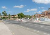 Comienzan la construcci�n de una rotonda en el acceso a La Vaguada