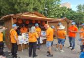 Cartagena reivindica el buen trato a las personas mayores con una marcha urbana y la lectura de un manifiesto