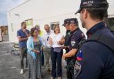Visita al nuevo cuartel de Los Dolores de Polic�a Local. Junio, 2026.