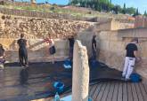 Erasmus de Eslovaquia hacen pr�cticas de arqueolog�a en Cartagena. Junio, 2026.