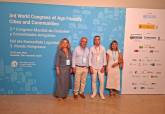 Cartagena expone en un congreso mundial de la OMS su modelo de ciudad amigable con las personas mayores. Junio, 2026.