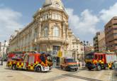 Presentaci�n de nuevos veh�culos de bomberos