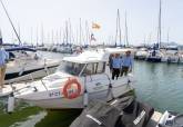 Instalaci�n de fondeadores ecol�gicos en el Mar Menor