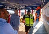 Polic�a Local, Protecci�n Civil. Playas de Cartagena. Unidad Acu�tica. Im�genes de Playa Honda, julio 2026.