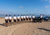 Polic�a Local, Protecci�n Civil. Playas de Cartagena. Unidad Acu�tica. Im�genes de Playa Honda, julio 2026.