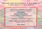 La Mar de platos. �De Puerto a Puerto. Cartagena x Ecuador�