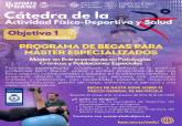 Cartel becas Actividad F�sico-Deportiva y la Salud 