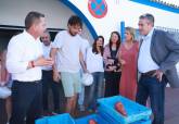 Encuentro de trabajo de la alcaldesa y autoridades regionales y europeas con Federaci�n de Cofrad�as de Pescadores de la Regi�n de Murcia