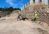 Nuevas prospecciones revelan que el Anfiteatro Romano de Cartagena pudo ser m�s grande 
