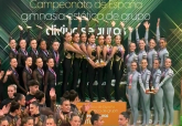 El Club R�tmica Cartagena se proclama campe�n de Espa�a de Gimnasia Est�tica de Grupo