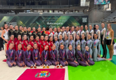 El Club R�tmica Cartagena se proclama campe�n de Espa�a de Gimnasia Est�tica de Grupo