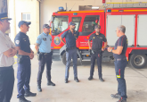 Funcionarios policiales europeos visitan el Parque de Seguridad de Cartagena