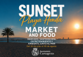 Playa Honda estrena su Sunset Market con artesanía, gastronomía y actividades para disfrutar del verano junto al mar