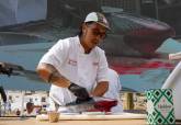 La I Feria de la Almadraba muestra con �xito a veraneantes y visitante el producto de esta arte de pesca tradicional