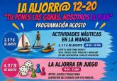 La Aljorra ofrece en agosto actividades n�uticas, cine, cocina y juegos para j�venes de 12 a 20 a�os
