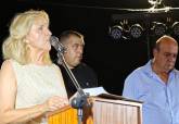 La concejala de Participaci�n Ciudadana y Festejos, Francisca Mart�nez, fue la encargada de ofrecer el pregon inaugural de Per�n 