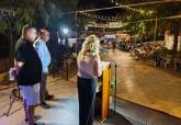 La concejala de Participaci�n Ciudadana y Festejos, Francisca Mart�nez, fue la encargada de ofrecer el pregon inaugural de Per�n 