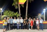 La concejala de Comercio, Hosteler�a y Consumo, Bel�n Romero, asisti� en Islas Menores al preg�n pronunciado por Alonso G�mez
